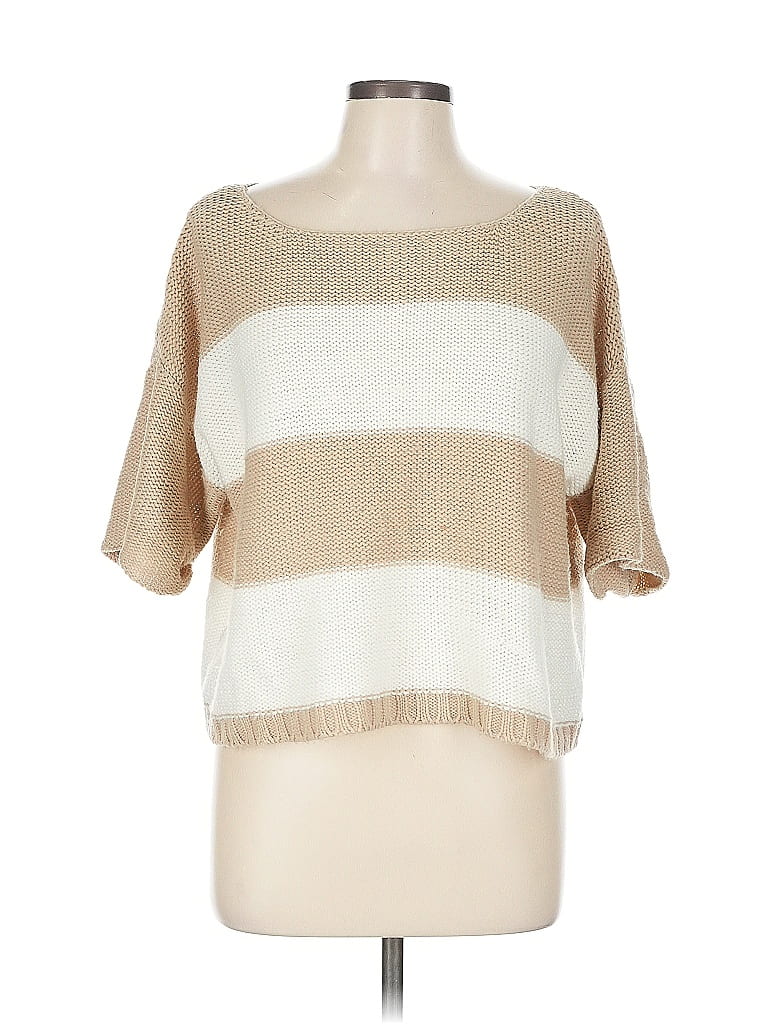 Click to view more detailed imagery on our partner's website Pre-owned Say What Pullover Sweater In Brown