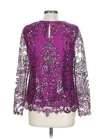 Naeem Khan Long Sleeve Blouse (view 2)