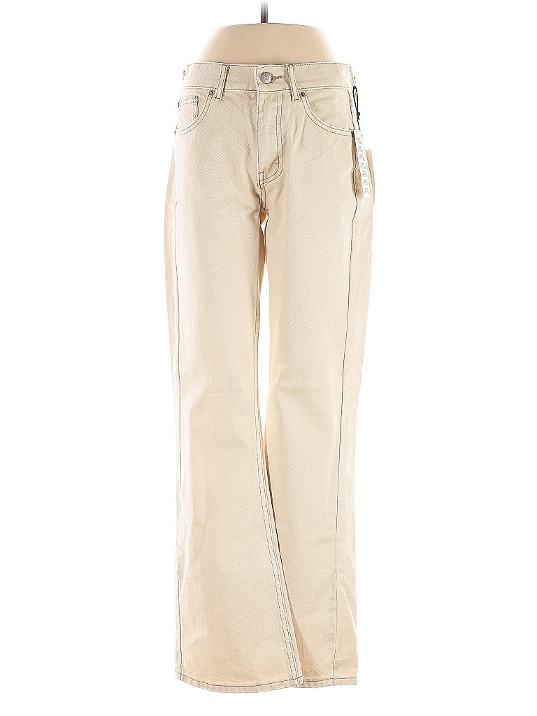 BDG 100% Cotton Ivory Jeans Size 24 waist - photo 1