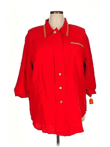 Pride & Joy 3/4 Sleeve Button-Down Shirt (view 1)