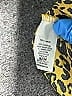 Audrey 3+1 100% Polyester Animal Print Yellow Cocktail Dress Size M - photo 9