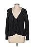 Sofia Cashmere 100% Cashmere Black Long Sleeve Blouse Size L - photo 1