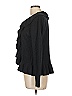 Sofia Cashmere 100% Cashmere Black Long Sleeve Blouse Size L - photo 5