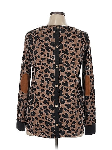 Pink Clover Long Sleeve Top (view 2)