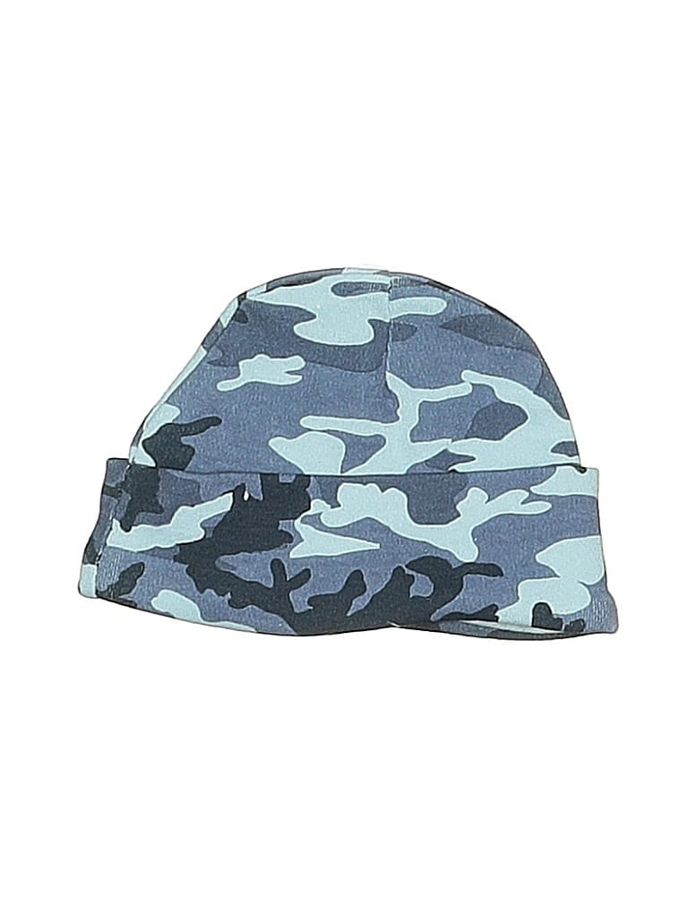 Pre-owned The Peanutshell Babies' Beanie Hat In Blue