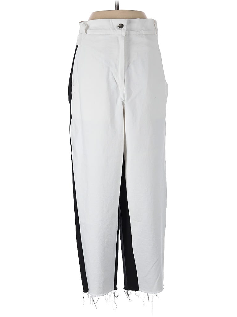 Pre-owned Cq By Cq Jeans In White