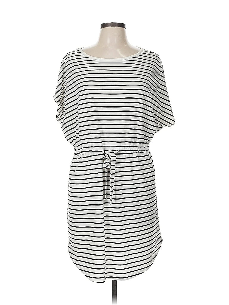 Pre-owned Unbranded Casual Dress In White