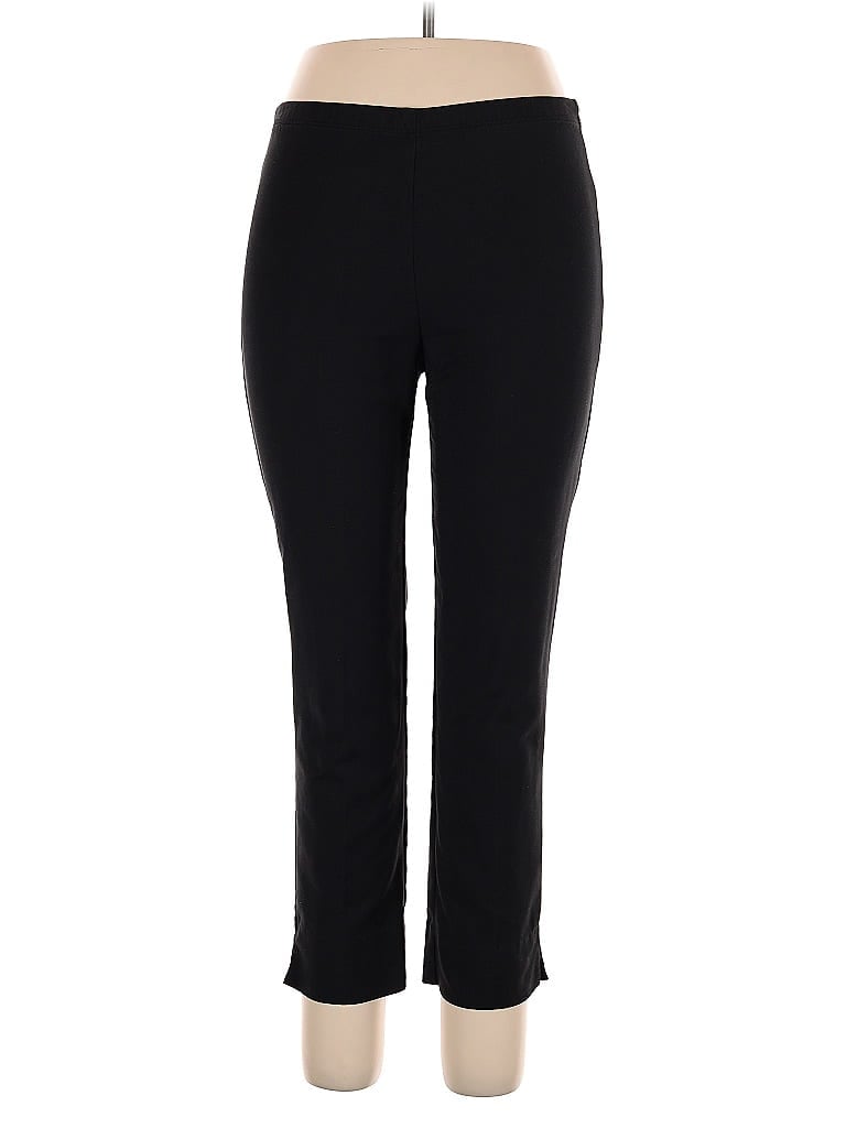Pre-owned Karen Kane Active Pants In Black