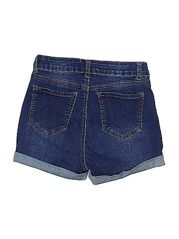 Blue Savvy Denim Shorts (view 2)