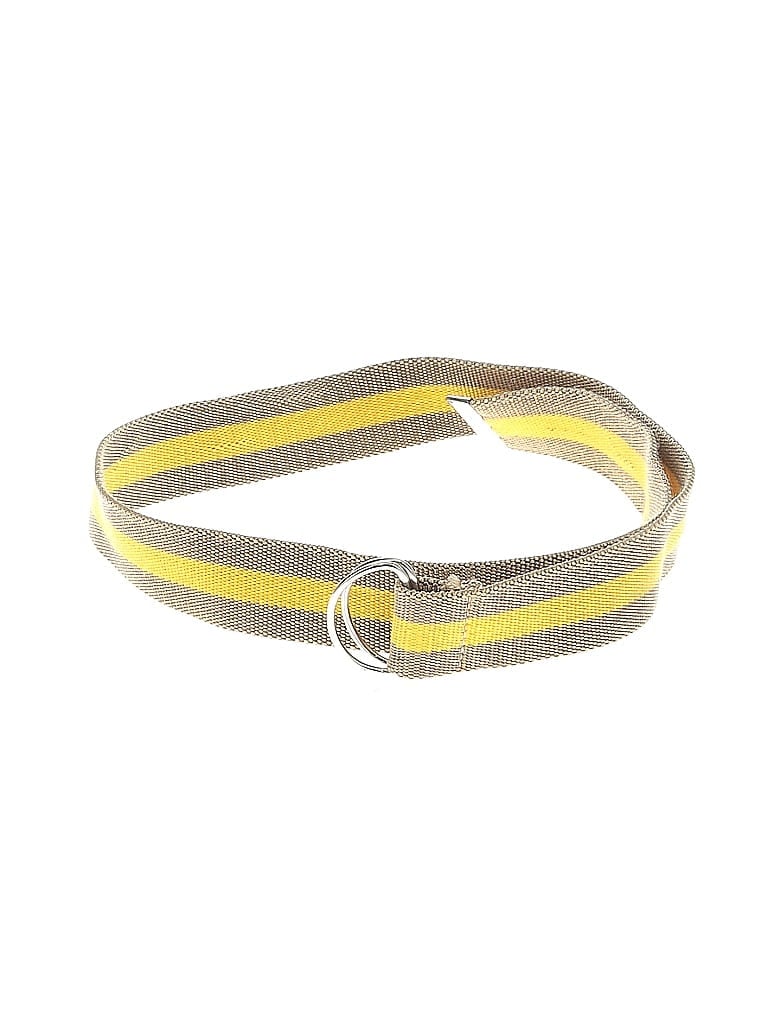 Pre-owned Unbranded Belt In Yellow