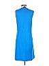 St. John Solid Blue Casual Dress Size 4 - photo 2