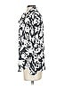 J.Crew 100% Polyester Print Ivory Long Sleeve Blouse Size 2 - photo 5