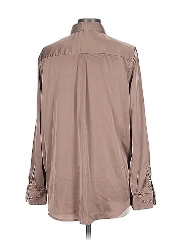 Equipment Long Sleeve Blouse (view 2)