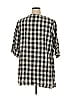 Toofan Black Short Sleeve Blouse Size XL - photo 3