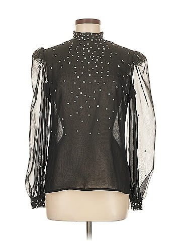 David Hayes Long Sleeve Blouse (view 1)