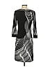 Evovorro Graphic Gray Cocktail Dress Size S - photo 2