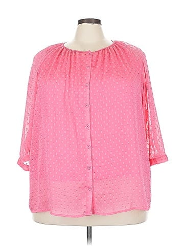Apt. 9 3/4 Sleeve Blouse (view 1)