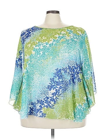 Apt. 9 3/4 Sleeve Blouse (view 1)