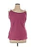 Covington 100% Polyester Burgundy Sleeveless Blouse Size 16 - 18 - photo 1