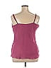 Covington 100% Polyester Burgundy Sleeveless Blouse Size 16 - 18 - photo 2
