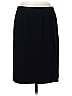 Escada Solid Black Wool Skirt Size EU 40 / US 10 - photo 1