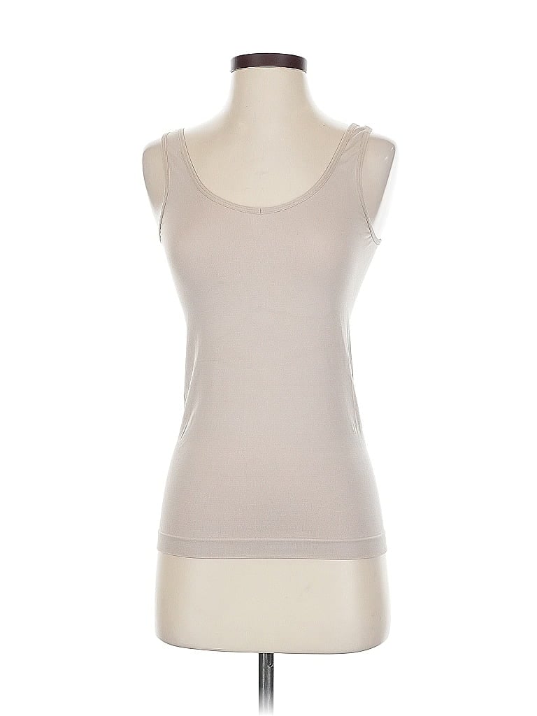 Pre-owned Ellen Tracy Sleeveless T-shirt In Brown
