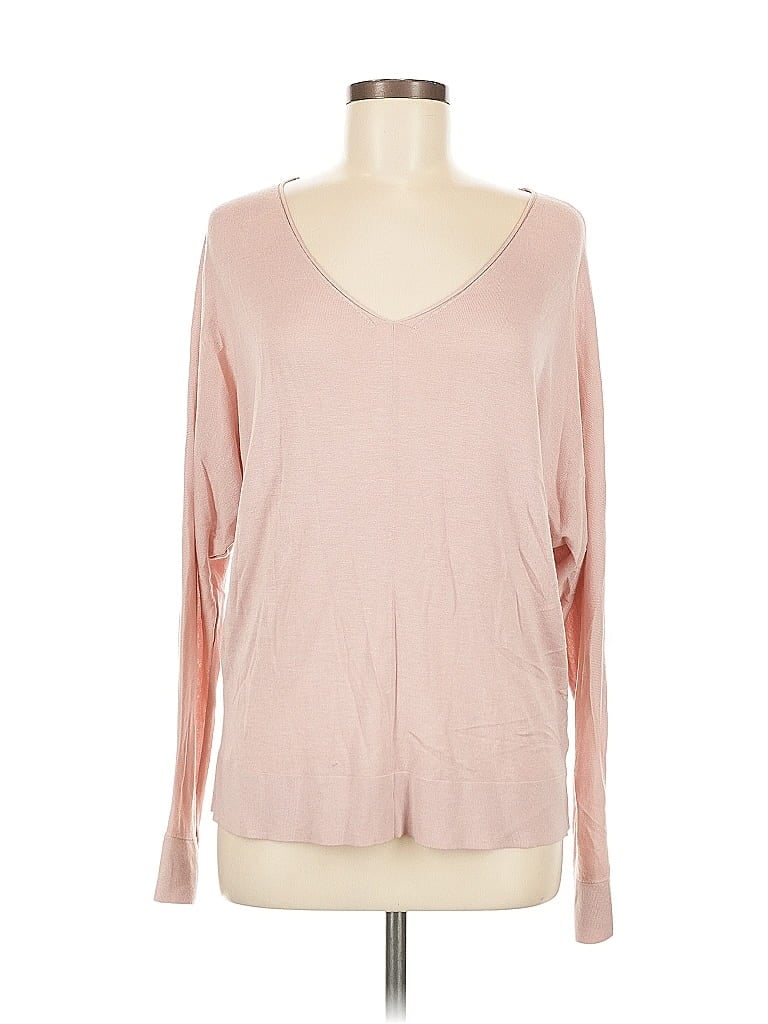 H&M Pre-owned Pullover Sweater In Pink