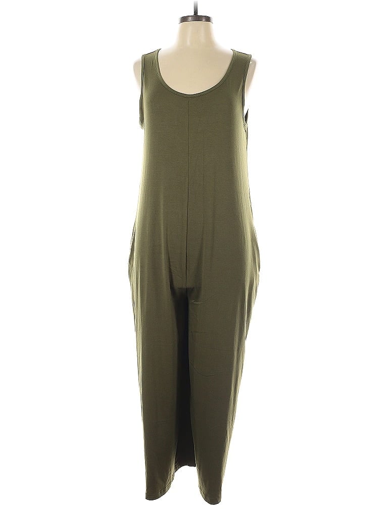 Pre-owned Unbranded Jumpsuit In Green
