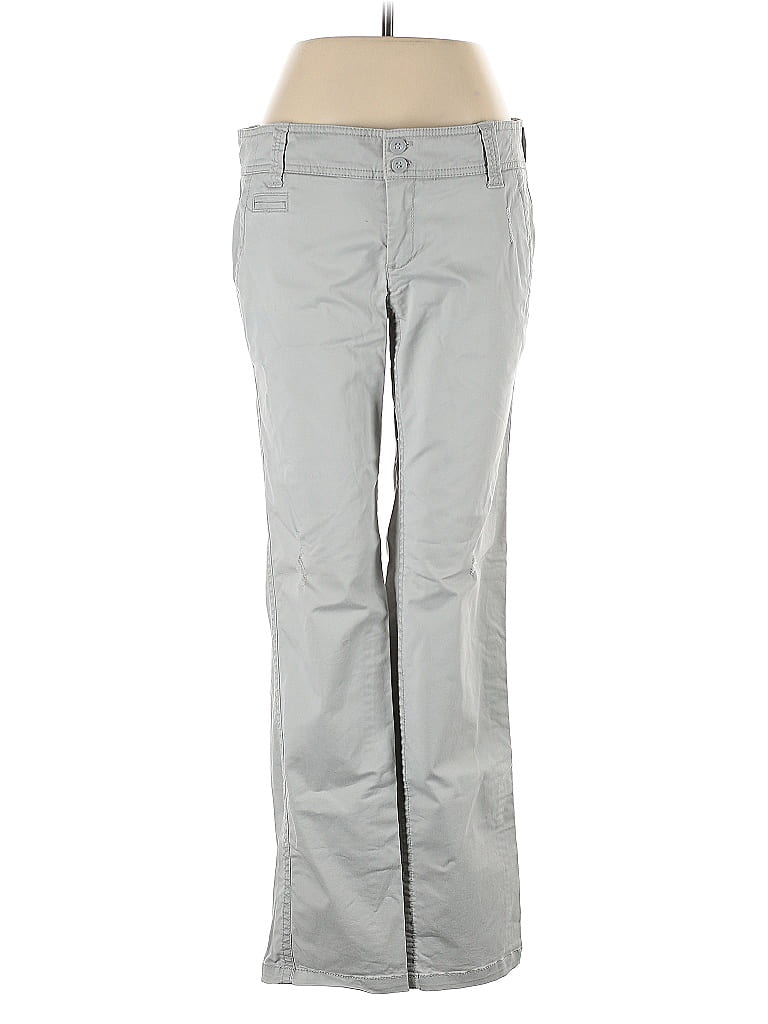 Pre-owned New York And Company Casual Pants In Gray