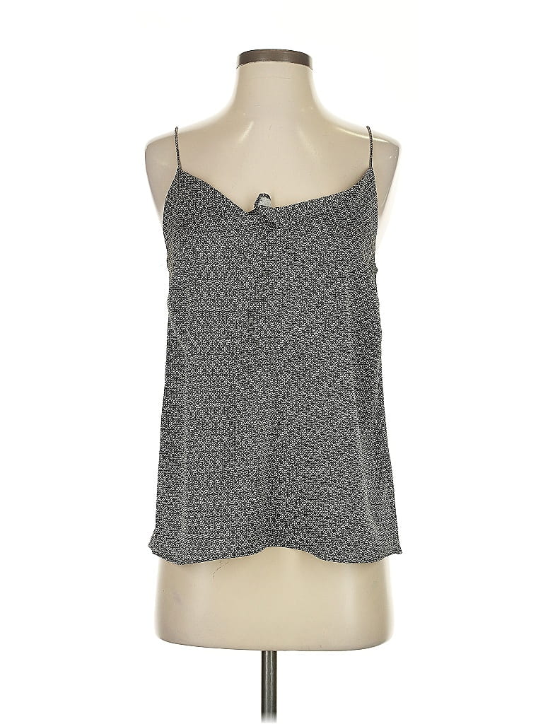 Pre-owned H&m Sleeveless Blouse In Black