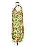Carlisle 100% Polyester Print Green Cocktail Dress Size 12 - photo 5