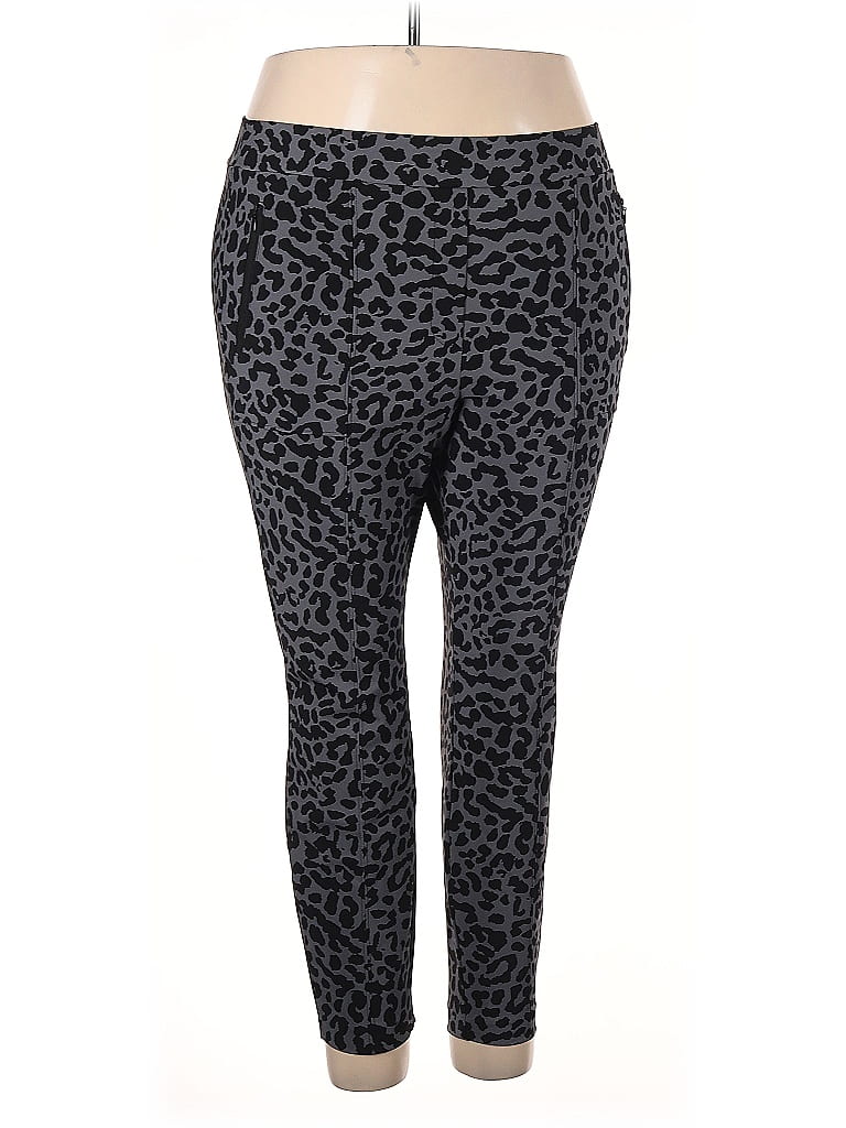 Pre-owned Lane Bryant Leggings In Black