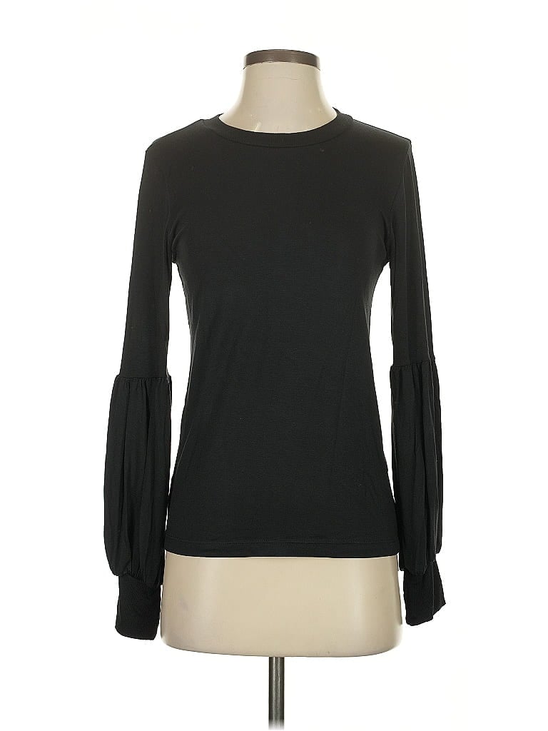 LNA Black Long Sleeve Top Size XS - photo 1