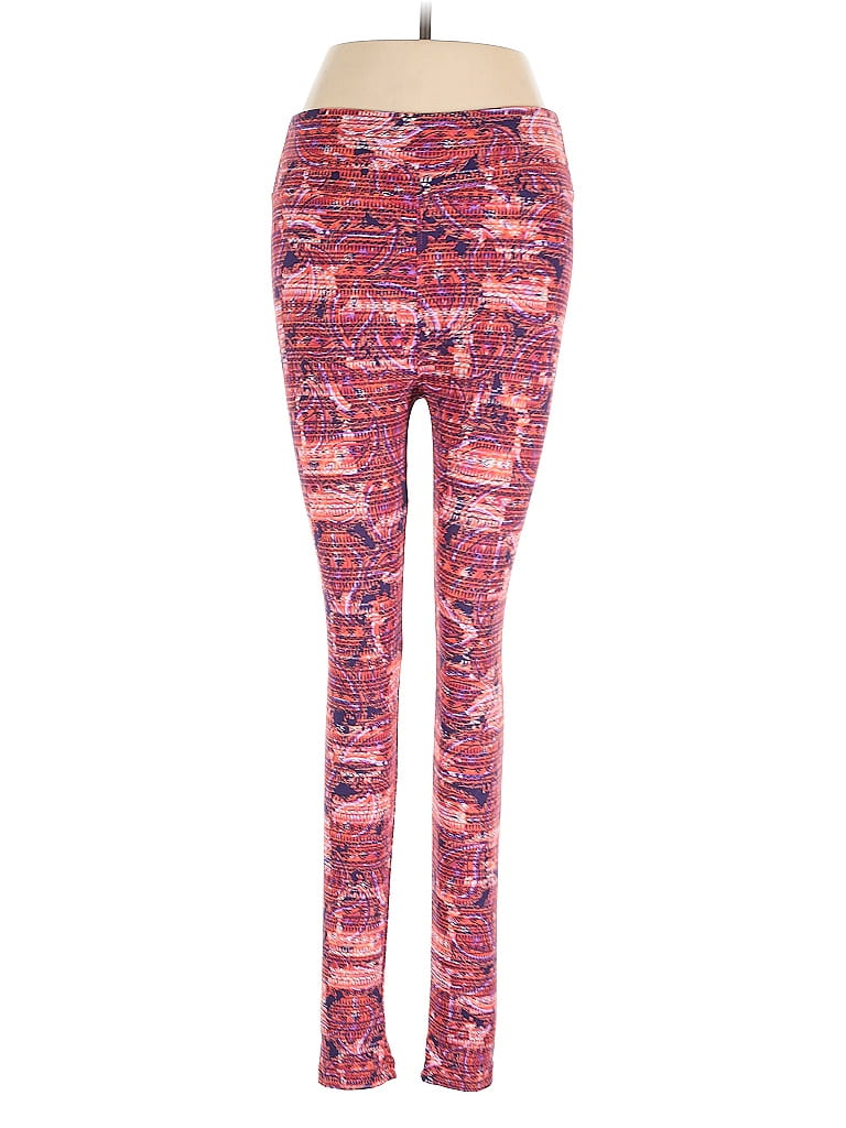 Pre-owned Lularoe Leggings In Pink