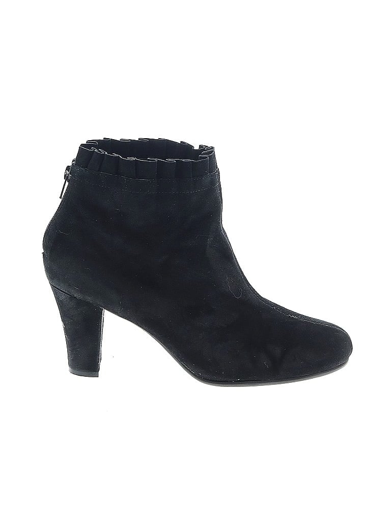 Aerosoles Black Ankle Boots Size 8 1/2 - photo 1