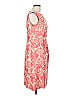 Lafayette 148 New York Paisley Pink Cocktail Dress Size 12 - photo 3