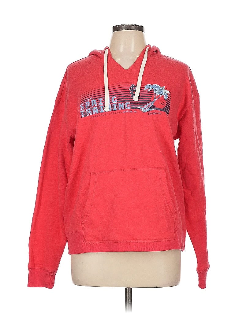 Pre-owned 47 Brand Pullover Hoodie In Red