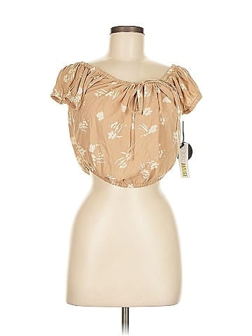 Amuse Society Short Sleeve Blouse (view 1)