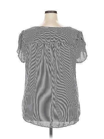 Ann Taylor LOFT Short Sleeve Blouse (view 2)