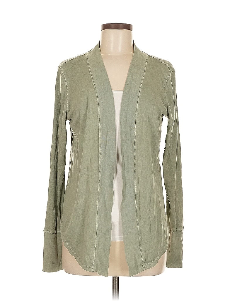 Pre-owned Talbots Cardigan Sweater In Green