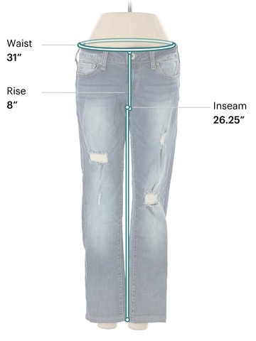 Guess Stars Blue Jeans Size 27 waist