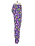 Lularoe Print Purple Leggings One size - photo 4