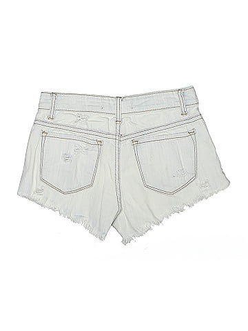 Klique B Denim Shorts (view 2)