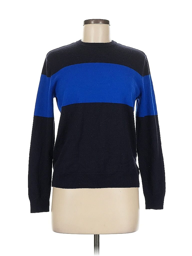 Pre-owned Calvin Klein Pullover Sweater In Blue