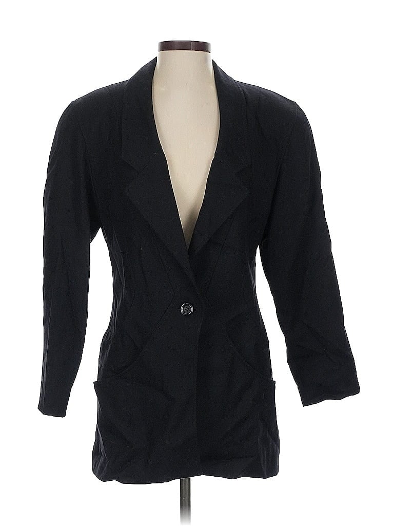 Pre-owned Aura Blazer Jacket In Black