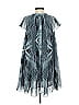 Leifsdottir 100% Polyester Graphic Blue Casual Dress Size 0 - photo 4