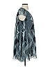Leifsdottir 100% Polyester Graphic Blue Casual Dress Size 0 - photo 5