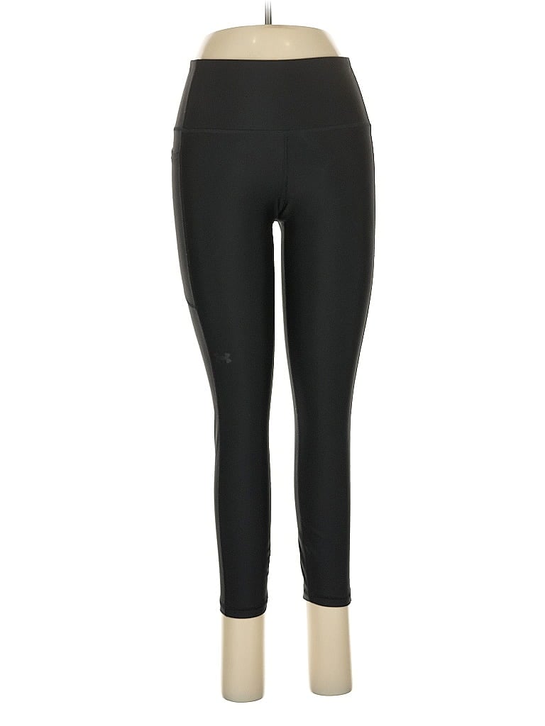 Pre-owned Under Armour Active Pants In Black