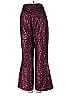 Tanya Taylor Animal Print Purple Casual Pants Size 4 - photo 2