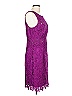 ML Monique Lhuillier 100% Polyester Purple Cocktail Dress Size 12 - photo 3